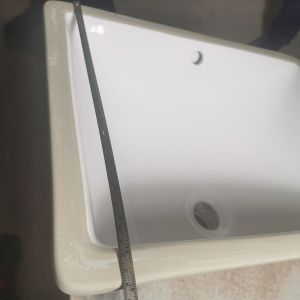 Porcelain Ada Compliant Commercial Bathroom Sinks Undermount Smooth Polished