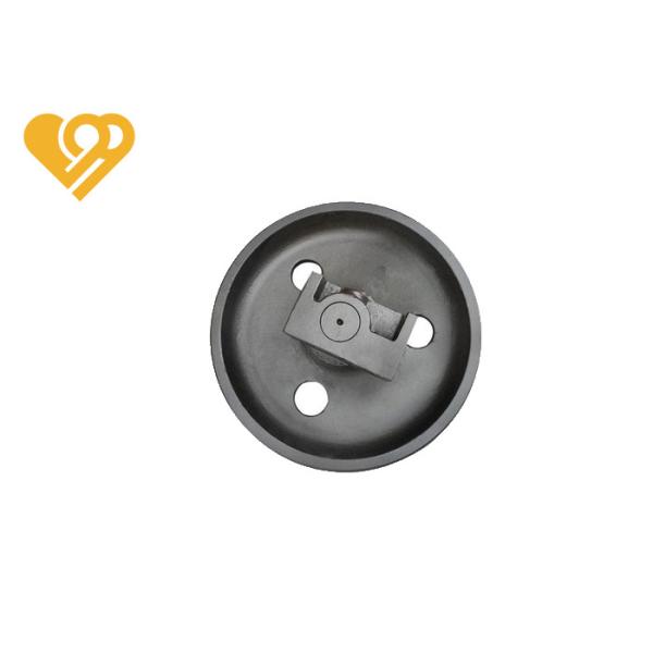 Buy Bulldozer Undercarriage Parts Casting Front Idler Assembly ZG50Mn Steel Material at wholesale prices