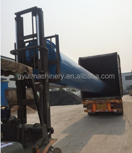 22kw Gas Heating Wood Sawdust Cyclone Dryer Rotary Drum Sawdust Dryer Spare Parts