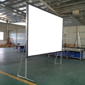 Portable Foldable Large Size Outdoor Fast Folding Projector Projection Screen