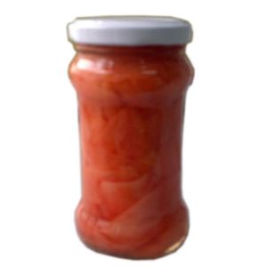 Oem Japanese Sushi Ginger Tasty Pickled Natural Halal 160g / Bottle