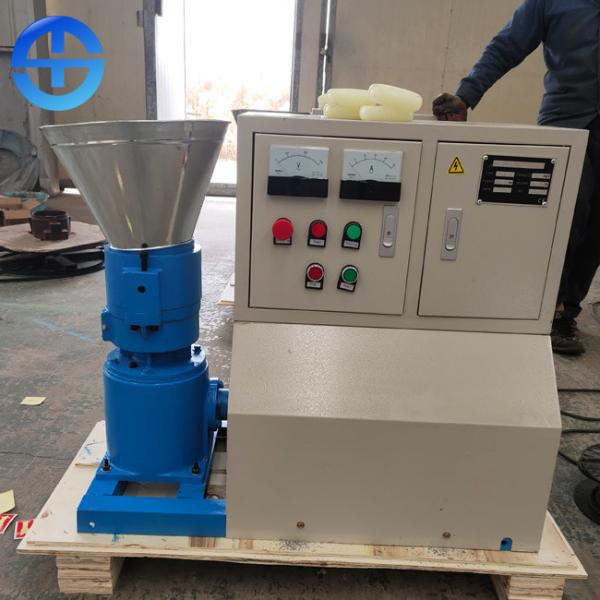 Buy 10% Moisture Flat Die 120mm Biomass Pellet Machine at wholesale prices