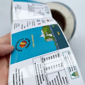 Paper Self Adhesive Tamper Seal Stickers Custom Printing Package Labels