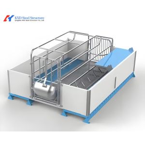 Piggery Equipment Automatic Pig Feeder Stainless Steel Pigs Feeding Trough