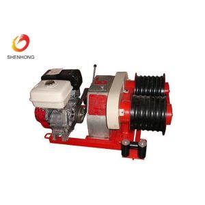 Three Ton Diesel Cable Winch For Laying Cable Or Erecting Of Pole Pylon