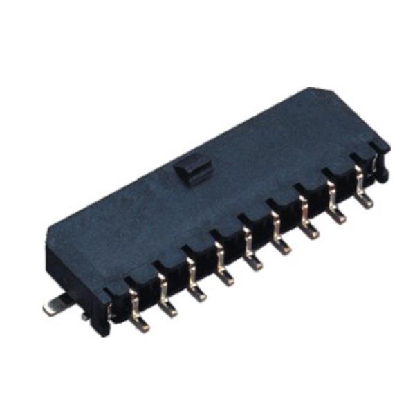 3.0mm Wafer Single Row Right Angle SMT With Clip Connector wire to board