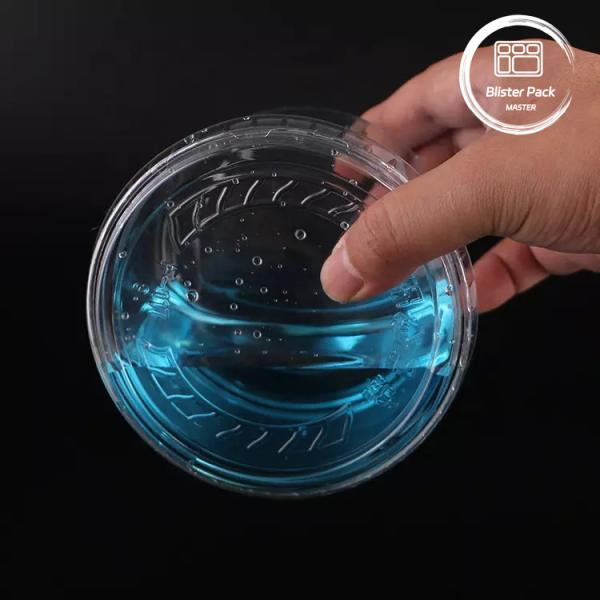 Buy Customizable 8-32oz Clear Plastic Salad Containers with Leakproof Lids at wholesale prices