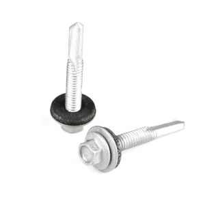 Ss304 Bimetal Drilling Screw DIN7504K Flange Hexagonal Self Drilling Self