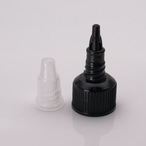 18MM Plastic Twist Top Cap For Packaging Squeeze Bottle