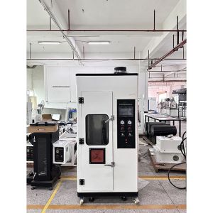Single Cable Vertical Combustion Testing Equipment IEC 60332-1-2 Standard