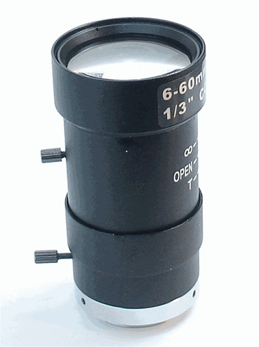 offer 6-60mm manual telephoto lens 1/3" CS Lens CCTV Lens IR F1.6 Manual Zoom