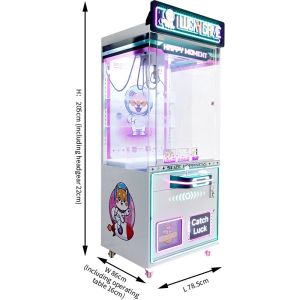 China Deluxe Claw Game Machine Glittery Exterior on sale