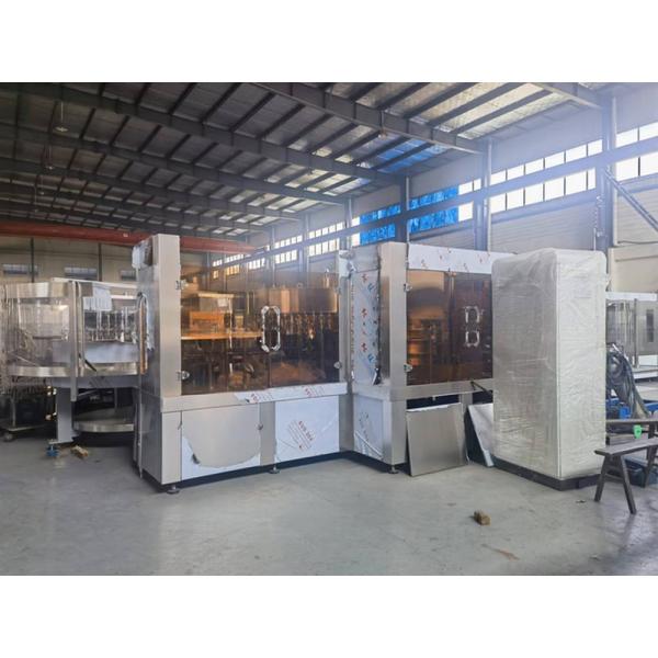 Automatic Grade Automatic Beer Processing Machine for PET Bottle/Glass Bottle Filling