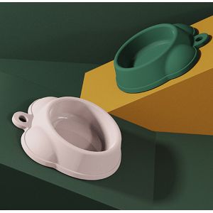 Anti Fouling Elevated Cat Food Bowls Double Raised Food Water Feeder