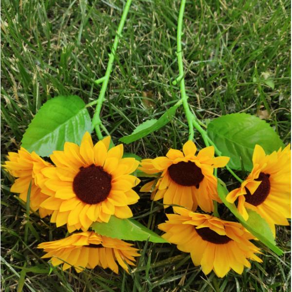 Decorative Plastic Sunflower Artificial Decoration Sunflower