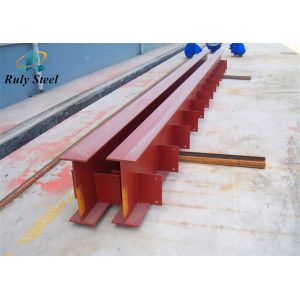 Prefab Steel Structure H-Section Columns Beams Q235B Q355B