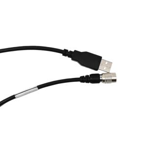 6 PIN USB RS232 Interface Data Download Cable for Trimble Survey Total Station