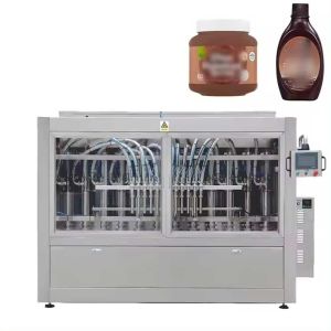China Liquid Chocolate Filling Packing Machine Chocolate Spread Making Machine on sale
