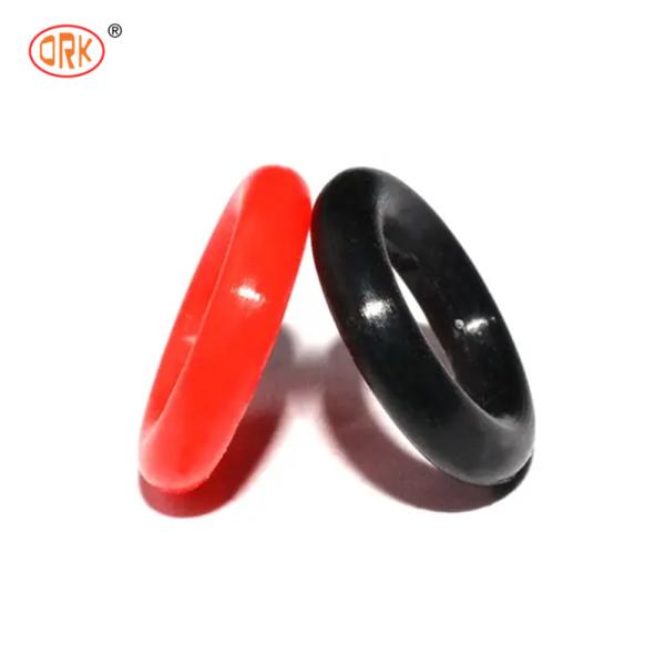 Black Red Soft O Rings Corrosion Resistance Temperature Neoprene CR Rubber Pipe Gasket
