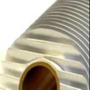 DELLOK  Aluminium Oval Tube Profile Heat Resistant Anti Corrosion