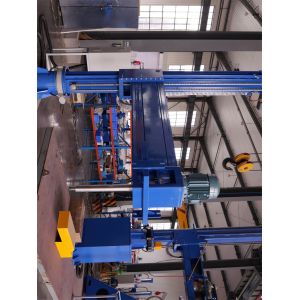 Movable Aluminum liquid degassing machine Rotary Degasser for molten aluminum