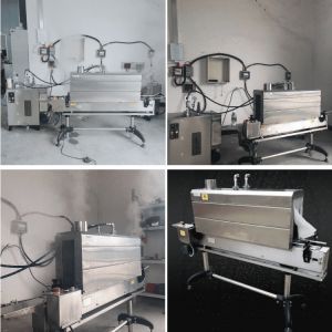 plastic bottle Steam Shrink Tunnel Machine 220V 50HZ 125pcs/min