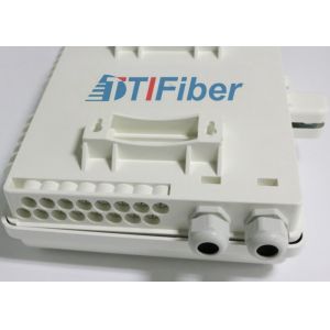 16 Core Fiber Termination Box For FTTX Access System Wall And Pole Mounted Use