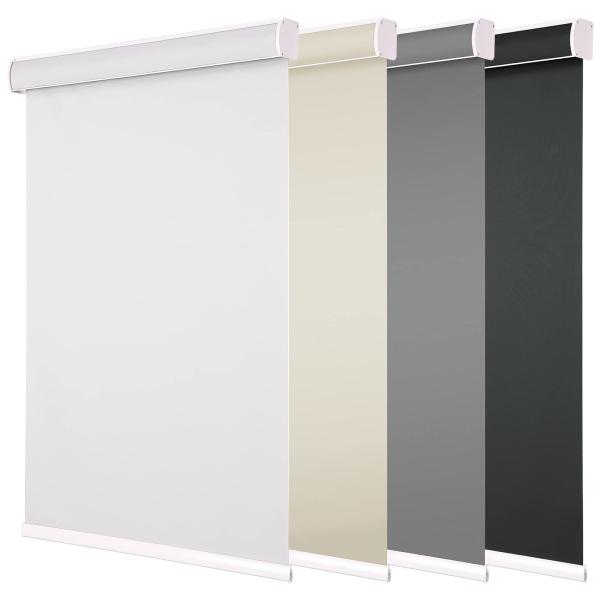 100% Polyester Silver Coated Blackout Roller Blinds Fabrics for Home Decor Window Decoration