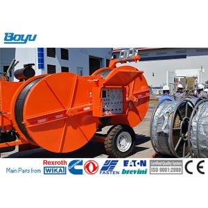TY1x80 Stringing Equipment Diesel 105hp Hydraulic Tensioner Max Tension 1x80kN