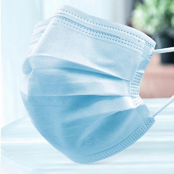 Earloop Disposable Face Mask , Non Woven Fabric Disposable Surgical Mask