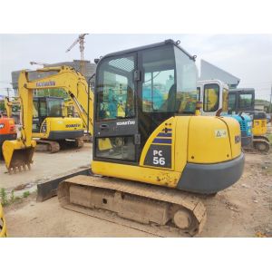Used Komatsu Mini Excavator PC56-7 Made in Japan on Promotion, Secondhand