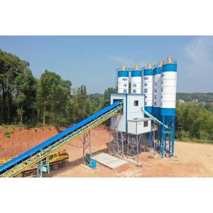China Hzs60 60 Cbm/H Ready Mixed Concrete Batching Mixing Plant
 on sale