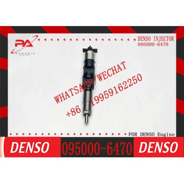 Diesel engine parts Fuel Injector 095000-6470 095000-6471 095000-6472 6474 For 6090T engine RE546777 RE528408 RE529151