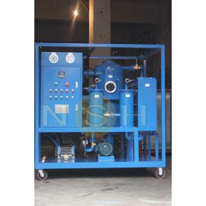 Vacuum Pump Transformer Oil Purification Machine VFD Mobile Trailer