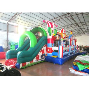 Inflatable circus clown fun city new design inflatable clown multiplay fun park