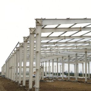 1500sqm Steel Structure Warehouse Metal Building 25m*80m*9m