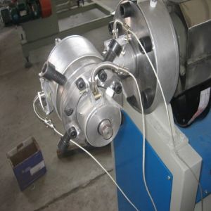 Deep Screw SJ65/33 PVC Fibre Reinforced Pipe Extruder Line for Customer Requirements