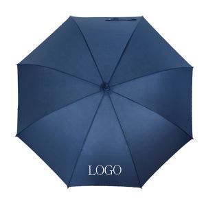 120cm Windproof Straight Handle Umbrella 190T Pongee 0.4kg