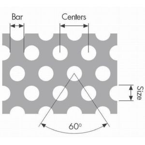 Stainless steel perforated metal mesh /perforated sheet for test sieve