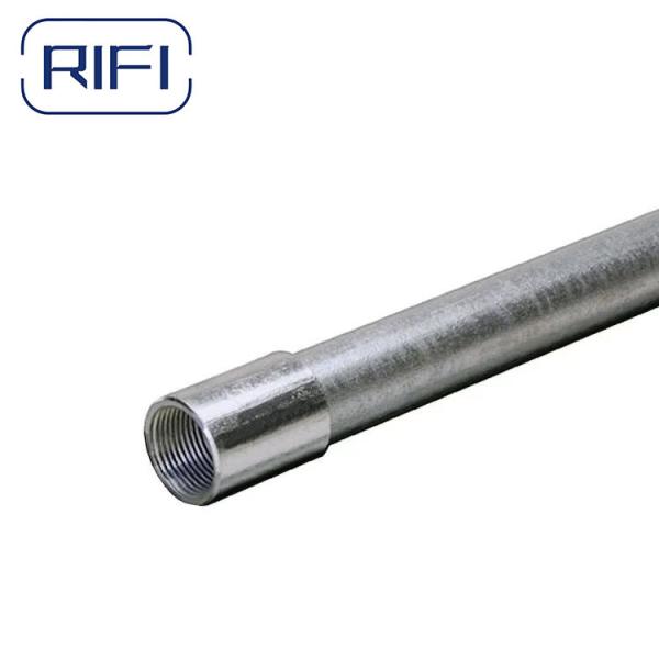 Hot Dipped Galvanized Steel Pipe Electrical Galvanized Conduit Rigid Metal