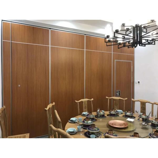 Banquet Hall Folding Door Partitions Restaurant Movable Sound Proof Partitions