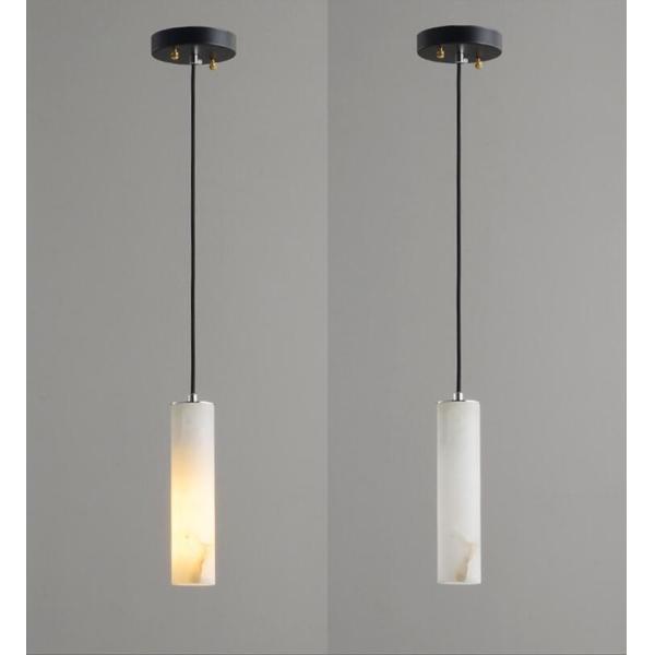 AC265V Contemporary Kitchen Modern Decorative Lamps Natural Marble Alabaster