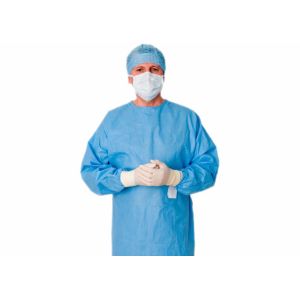 Protective Sterilized Isolation Gowns Disposable With Knitted Wrist