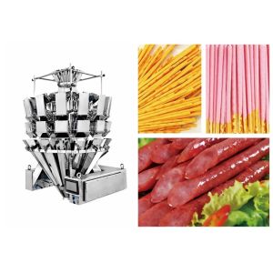 Quality 1.6L Hopper Multi Head Weigher For Weighing Sausages for sale