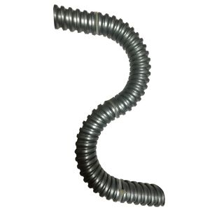 3/4" Liquid Tight Flexible Metal Conduit Hot Dip Coil Grey PVC Coated