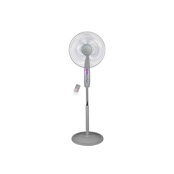 Plastic Material 16" Electric Stand Fan 3 Speed Motor Height Adjustment
