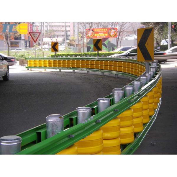 Buy EVA Traffic Roller Rolling Guard Barrier Roller Safety Barrier High Performance at wholesale prices