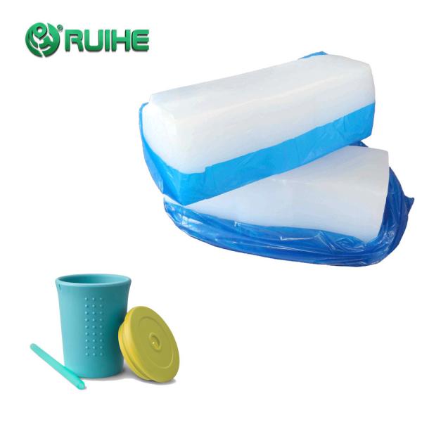 General Rubber Gas Phase Solid Silicone Rubber High Transparent LFGB