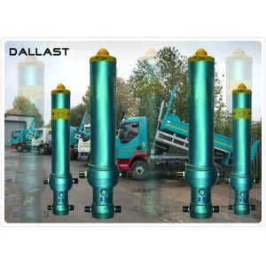 Front End Hydraulic Lift Cylinder for Engineering Machinery , Telescoping