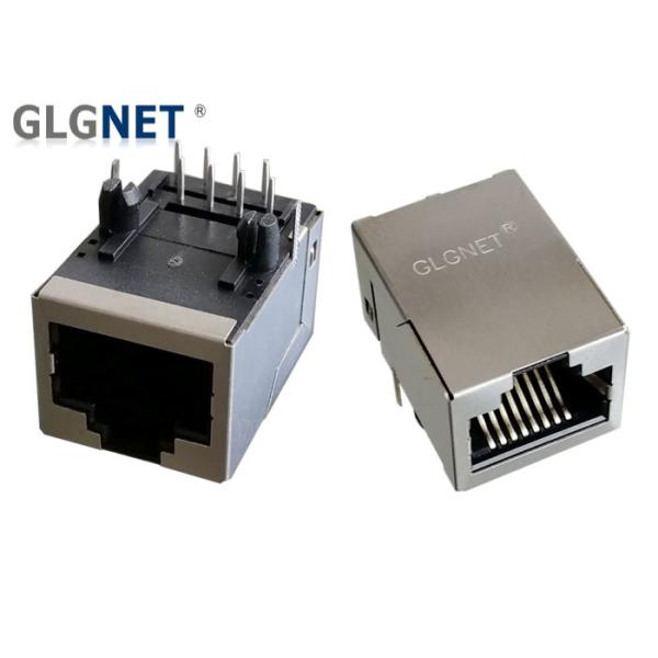 China IEEE 802.3u Low Profile RJ45 Modular Jack Copper Alloy Preplated With Nickel on sale China IEEE 802.3u Low Profile RJ45 Modular Jack Copper Alloy Preplated With Nickel on sale